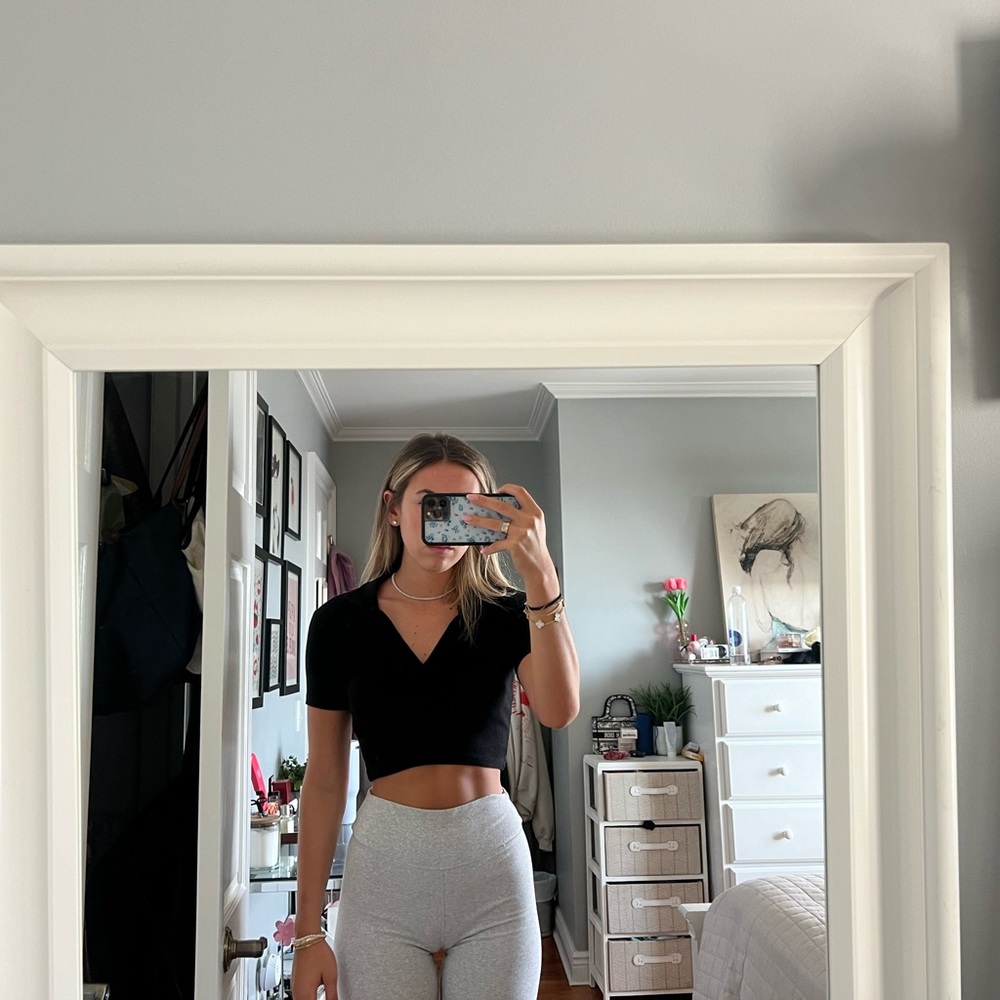 Zara collared top